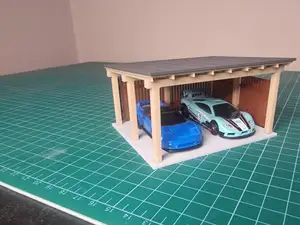 1 64 scale car garage