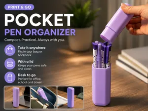 Pocket Pen Organizer / pencil case to go