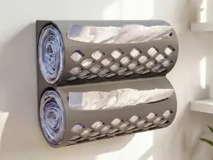 Dual Trash Bag Dispenser - Two 40 Rolls (80 Total)