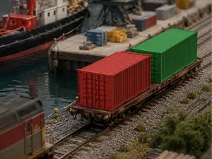 H0 Shipping Containers 20ft & 40ft (1:87 Scale)