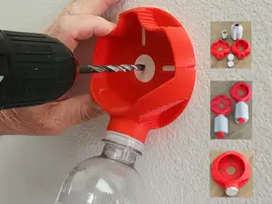 Drill Dust Collector Guide Bottle Vac Kit