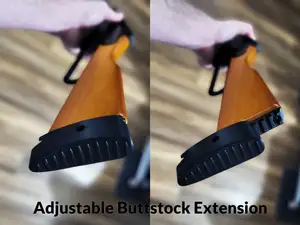 Adjustable Rifle Buttstock Extension
