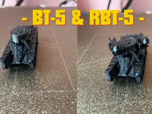 BT-5 & RBT-5 - Russian light tank
