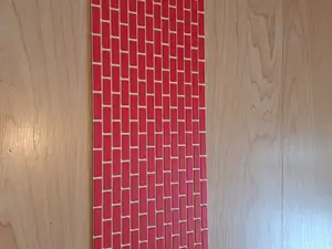 Mauer Ziegelwand 1:10