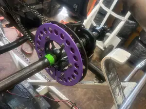Go-kart 6 Bolt Pattern Sprocket Guard