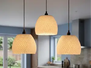 Elegant e27 pendant lampshade. 