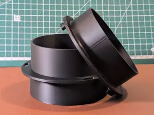 100mm Duct Coupler for Flexible Ventilation Hoses
