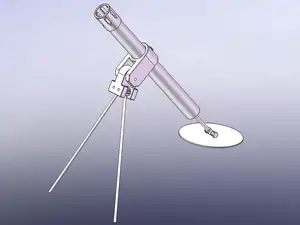 二踢脚发射器支架
