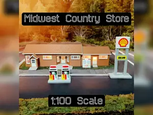 Midwest Country Store - 1:100 Scale