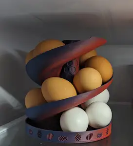 Decorated Spiral Egg Holder