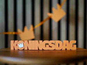 Woordbeeld - Koningsdag (Nederlands)