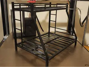 Twin-Double Bunk Bed