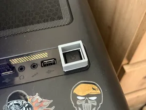 PC Power Button Anti-Cat Shield / Guard Frame
