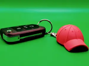 Cap keychain
