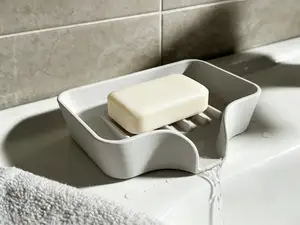 顺纹导流肥皂盒 | The Texture-Aligned Soap Dish