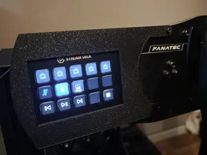 StreamDeck Mount Fanatec CSW 2.5