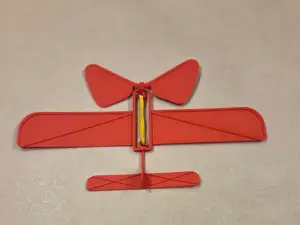Mini Aereo Volante a Elastico