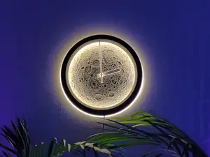 Moon light and clock