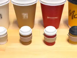 Hot coffee cup Clicker