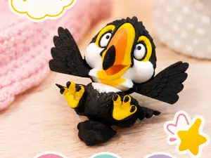 Flexi Toucan bird