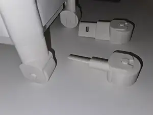 Ikea Vesken Vesken Cart Roller Feet and Wheels