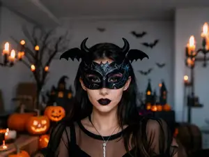 小恶魔翅膀发夹Little Demon Wing Hair Clips