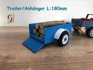 Anhänger zu meinem Spielzeug Truck