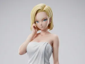 Androide 18 bath time - dragon ball 
