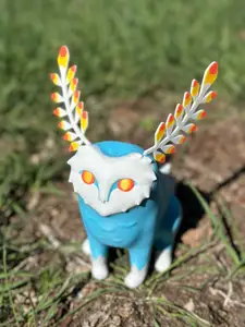 Blupee - Legend of Zelda - Four Color Model