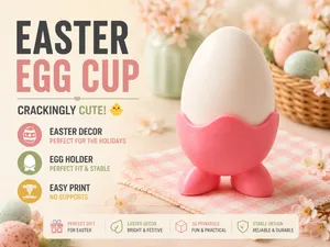 Easter Egg Cup | Soft Boiled Egg Holder Decoration