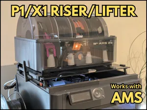 Lid riser and lifter with locking mechanism