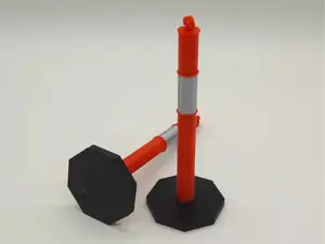 Traffic Bollard - Scale model