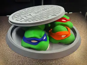 Sewer Cover for TMNT for the TMNT Sewer Sneak Peek