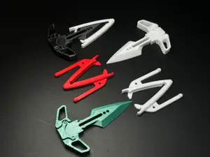 AR15 Charging Handle Style Push Dagger with Sheath