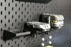 Ryobi battery holder for Ikea skadis