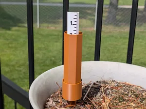 Flotation Rain Gauge (easy to read scale)