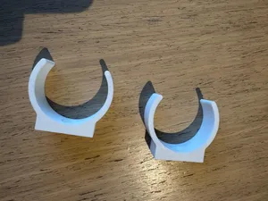 Staffa clip per fissaggio. Forma C. DN20-DN100