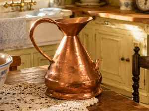 Miniature 1909 Copper Pitcher