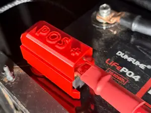 terminal cover for on terminal fuses
