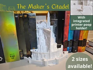 The Maker’s Citadel: Fantasy Castle Book Nook