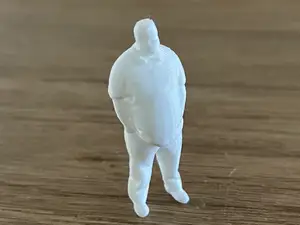 Kleiner dicker Mann