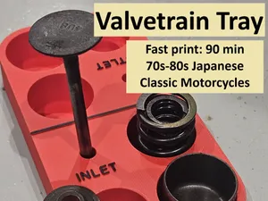 Valvetrain Tray - Classic Japanese Motorcycles