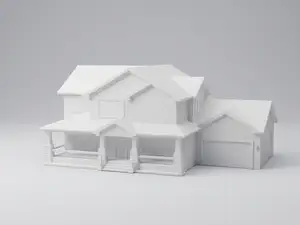Family House – Detailed Home Architecture Model