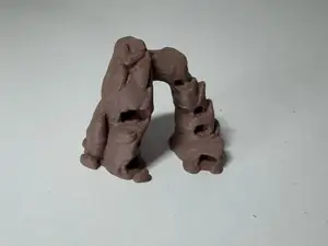 Tall Stylized Aquarium Arch - Giant Rock Gate