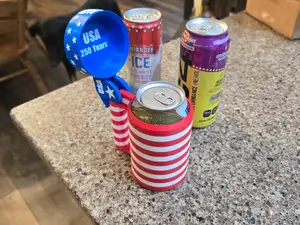 USA 250th Anniversary 3 Can Sizes- Coozie Holder