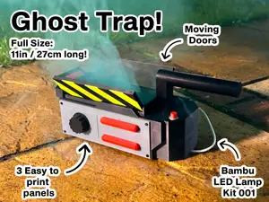Ghostbusters Ghost Trap Lamp - LED Lamp Kit 001