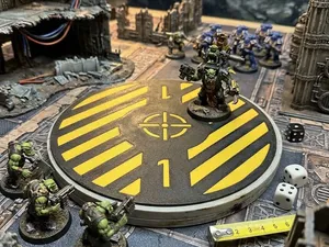 Warhamer 40K Objective Marker Tabletop Wargames