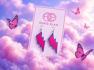 Electric Dream Lightning Earrings