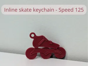 Inline skate keychain - Speed 125