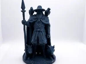 Odin norse god - human look
